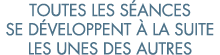 toutes les s ances se d veloppent   la suite les unes des autres 
