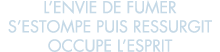 l envie de fumer s estompe puis ressurgit occupe l esprit 
