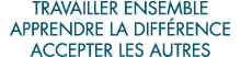 travailler ensemble apprendre la diff rence accepter les autres 