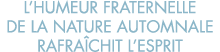 l humeur fraternelle de la nature automnale rafra chit l esprit