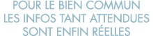 pour le bien commun les infos tant attendues sont enfin r elles